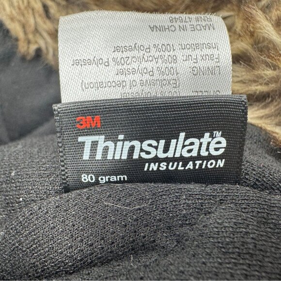 Real Tree Womens Faux Fur Trapper Hat Medium Pink Camo Outdoors Winter Ear Flaps - Picture 6 of 10